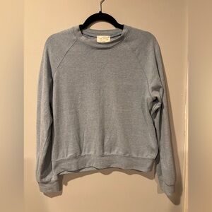 Wilfred Soft Heather Blue Scoopneck Sweatshirt